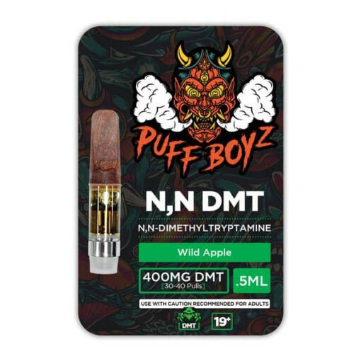 Puff Boyz NN DMT .5ML(400MG) Cartridge – Wild Apple